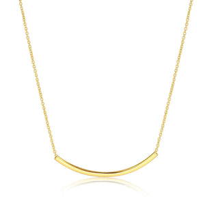 Curved Bar Necklace