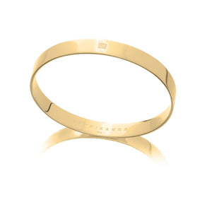 24k gold plated vermeil bangle